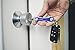 KeySmart - Compact Key Holder (2-8 Keys, Blue)
