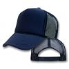 NAVY BLUE MESH TRUCKER STYLE CAP HAT CAPS HATS ADJUSTABLE