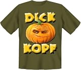 Fun T Shirt  Dickkopf !!!  Groessen S - XXL, L