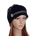 Senchanting Women's Slouch Knitted Crochet Ski Beanies Beret Cap Hat