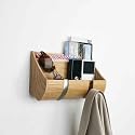 Umbra Cubby Wall Mount Organizer, Designed by William Mak, Natural