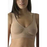 Shapewear Seamless Smoothing/lifting Bra (32 (Small), Beige) ~ JEM Shape