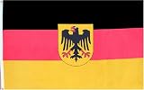 Germany National Country Flag - 3 foot by 5 foot Polyester (New) -Old with Eagle