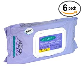 Click here to buy Lansinoh Clean and Condition Cloths, 70+10-Count... by Lansinoh.