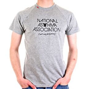 RedDot "National Asthma Association" short sleeve t-shirt