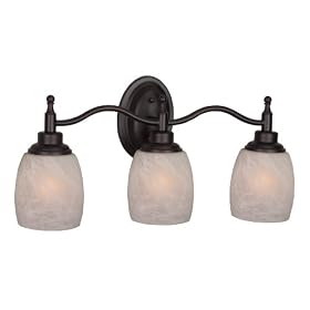 Craftmade 10220OB3 Legion Series 3 Light Bath Bar in Oiled Bronze