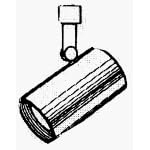 Cooper Lighting #P5023W White Track Lamp Holder by Cooper Lighting