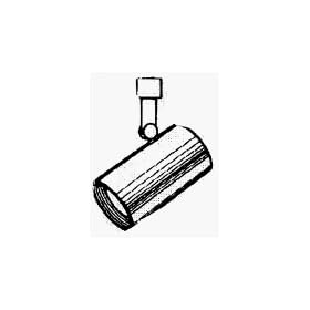 Cooper Lighting #P5023W White Track Lamp Holder