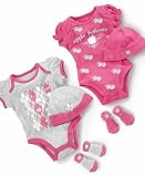 Apple Bottoms - Apple Bottoms Baby Girl 3pc Boxed Infant Set