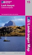 Loch Assynt, Lochinver and Kylesku (OS Landranger Map)