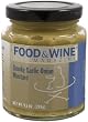 Food & Wine Magazine Smoky Garlic Onion Mustard, 10-Ounce Jars (Pack of 6)
