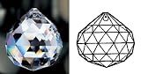 20mm Swarovski Spectra Feng Shui Crystal Ball 8551