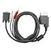 6ft Premium VGA Cable w/ Digital Optical Audio Port for Microsoft Xbox 360 / Xbox 360 Slim to TV equipment