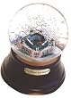 Ballpark In Arlington Stadium In Musical Globe. Clap In Hands "Take Me Out To The Ballgame" Plays