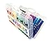 OOLY Stampables Washable Markers with Stamps, Set of 24 (130-027)