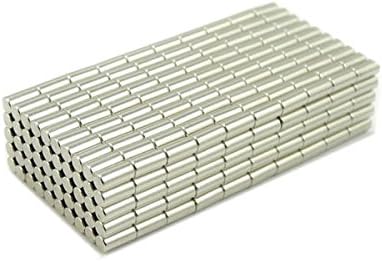 100x Neodymium Rare Earth Magnets 3x6mm Cylinder ( 1/8" x 7/32" ) Refrigerator Magnetic Craft Super Strong Pinnwand N35 Magneten Supermagnet Aimant