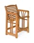 Jack-Post 1525 Barrington Bar Height Chair