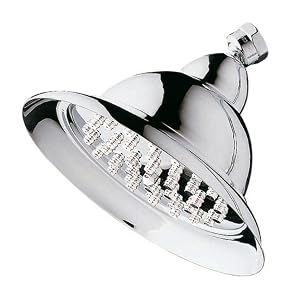 Bell Showerhead with 36 Jets - Chrome/ Brass