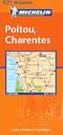 Carte routi�re : Poitou Charentes, N�...