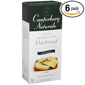 Canterbury Naturals Tuscan Aged Parmesan Flatbread Hand-Crafted Baking Mix, 12-Ounce Boxes (Pack of 6)