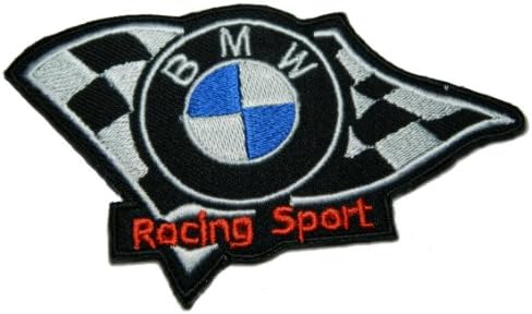 Bmw Racing Team Patch (Su002) Logo for Dry Clothing ,Jacket ,Shirt ,Cap Embroidered Iron on Patch ,By Sugar99shop