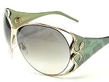 ROBERTO CAVALLI Tiro 386S 386-S Gold Green 772 Sunglasses