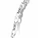 41PDXAV0J7L. SL75  1/4th carat dtw white gold Diamond Bracelet