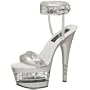 Pleaser Women's Adore-778LN Sandal