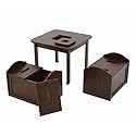 First Choice by Bassettbaby Table with 2 Benches - Cherry