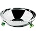 A di Alessi Ba-Rock Bowl, Stainless Steel, 32 cm (AMSA25)