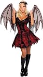 Sexy Fairy Vampire Costume includes Dress, Wings, Sleeves and Headband