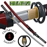 Handmade Practical Musashi Samurai Katana Sword Sharp