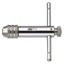 Schroder 4.006.0 Ratcheting 1/4-Inch Tap Wrench, 3-1/2-Inch Long