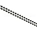 CleverDelights Ball Chain Roll - 330 Feet - Gunmetal Color - 2.4mm Ball - #3 Size - 100M/100Yard - Bulk Chain Spool