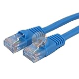 Cat5e Network Ethernet Cable - Blue - 50 ft.