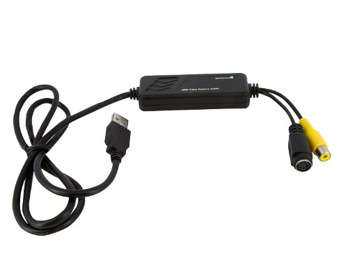 USB 2.0 S-Video and Composite Video Capture Cable