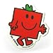 ☆Mr Men & Little Miss/ミスターメン & リトルミス《MR.STRONG》ミニステッカー☆STICKER通販☆防水加工!!