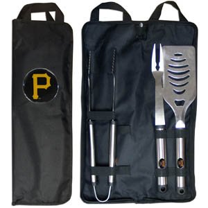 Clearance Sale, Limited Quantities Pittsburgh Pirates Grill BBQ Set w/Bag