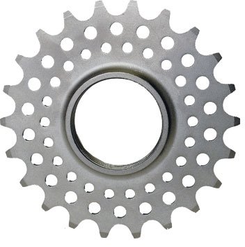Track Cog 21T 1/2X1/8 SILVER CHROMOLY