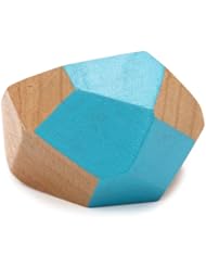Love Mert Jewelry "Remnants From My Fathers Workshop" SS13 Petrol Play Ring, Size 6-7