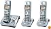 Panasonic Dect 6.0 Series 3 Handset Cordless Phone System with Answering System (KX-TG1033S)