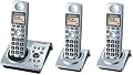 Panasonic DECT 6.0-Series 3-Handset Cordless Phone System with Answering System (KX-TG1033S)