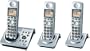 Panasonic DECT 6.0-Series 3-Handset Cordless Phone System with Answering System (KX-TG1033S)