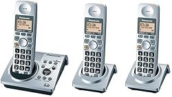 Panasonic KX-TG1033S 1.9 GHz Dect 6.0 Expandable Cordless Telephone