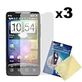 Three LCD Screen Guards / Protectors for HTC Evo 4G