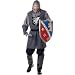 Plus Size Valiant Knight Costume (Pants/Shoes/Sword/Shield Not Included)