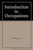 An introduction to - occupations : a preliminary list