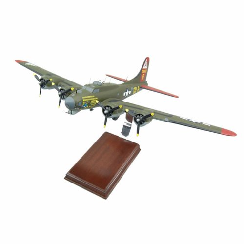 B-17G Nine O'Nine Desktop Wood Model Plane