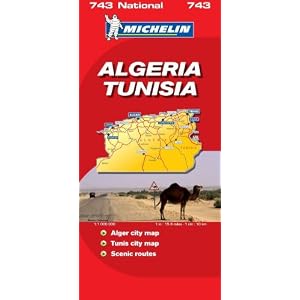 Algeria-Tunisia 2007 (Michelin National Maps) by