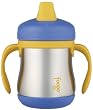 Foogo by Thermos Leak-Proof SS 7 oz Sippy Cup with Handle in Blue
